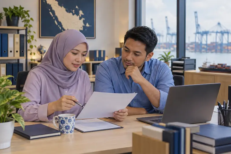 Perbincangan ringkasan pengambilan di pejabat